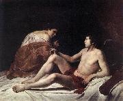 GENTILESCHI, Orazio Cupid and Psyche dfhh oil painting artist